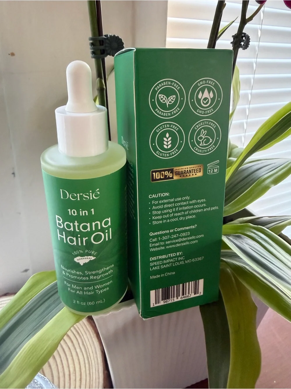 10-in-1 Batana Hair Oil – Green